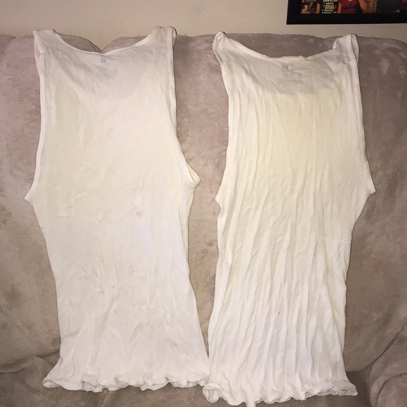 Hanes comfort soft XL white tank tops bundle of two 💕 - Picture 4 of 4